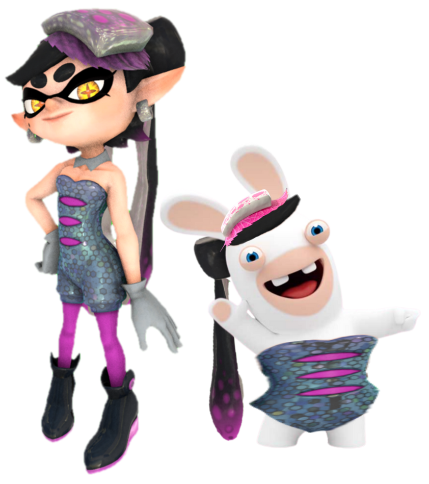 Callie and rabbids Callie by clotnic on DeviantArt