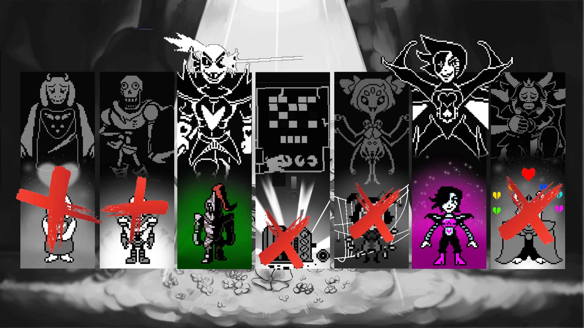 Undertale: Genocide Bosses by GizmoGamer2000 on