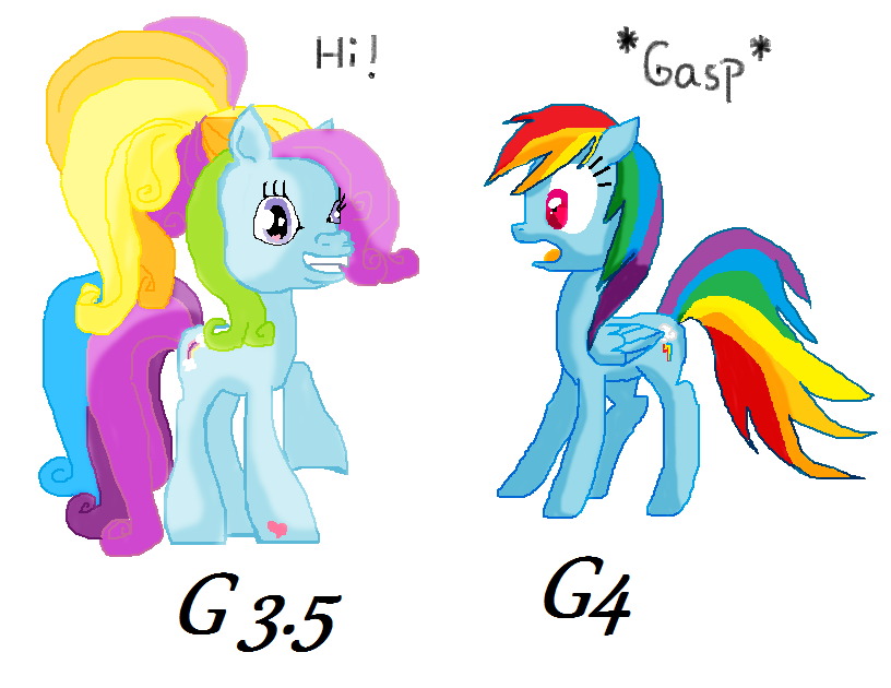 G3 My Little Pony - Rainbow Dash IV