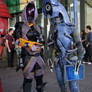 Mass Effect cosplay: Legion + Tali