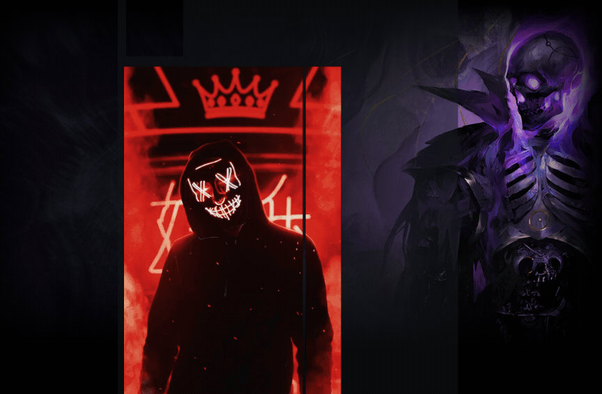 Artwork Showcase Steam Profile - Mask by KmiDesign on DeviantArt