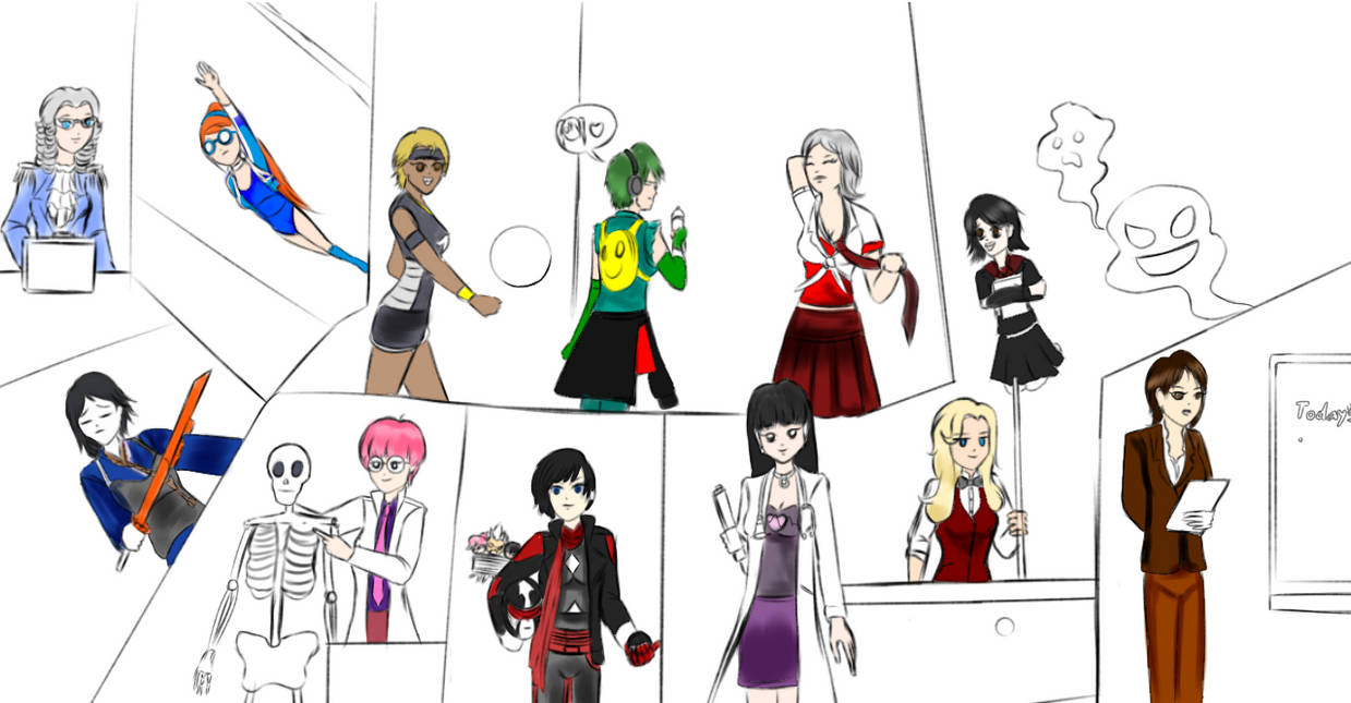 Hss Deviantart HSSD girls part 2 by GBMelendez23k on DeviantArt