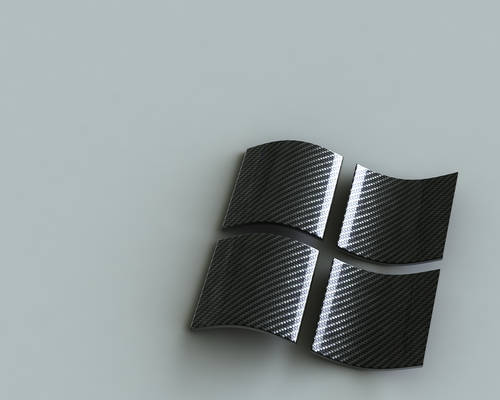 windows carbon fiber logo