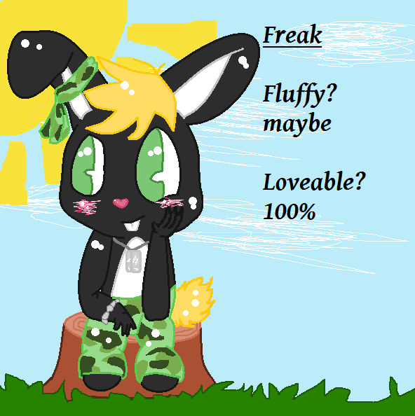 Frecked Rabbit Freak the rabbit by fruitycutie1234 on DeviantArt