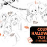 [CLOSED] Halloween Couple YCH Auction #09