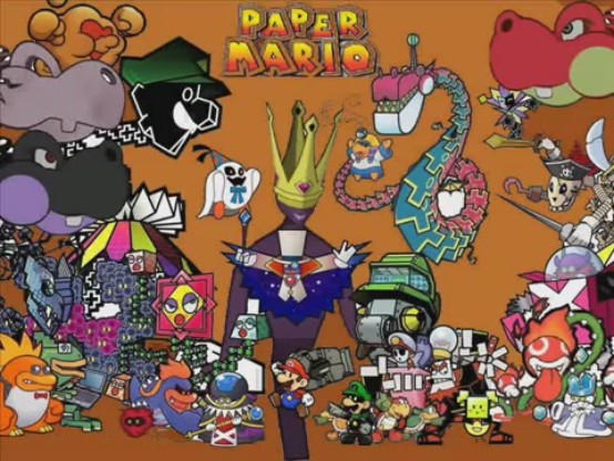 Paper Mario Bosses By Catcamellia On Deviantart