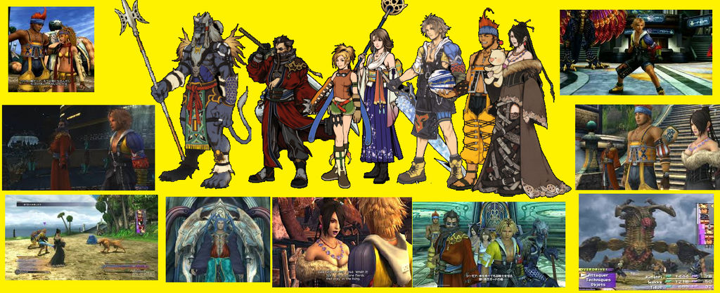Final Fantasy X Characters by CatCamellia on DeviantArt