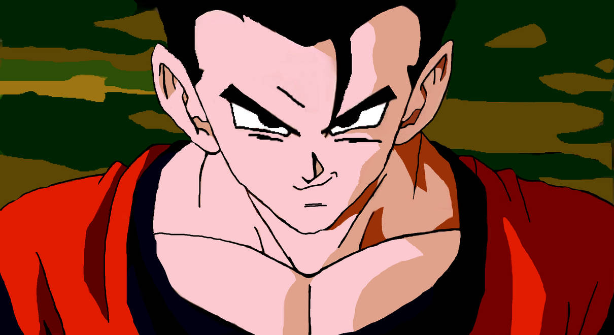 Gohan Writing Gohan Drawing by CatCamellia on DeviantArt