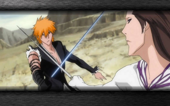 Ichigo vs Aizen Wallpaper by CatCamellia