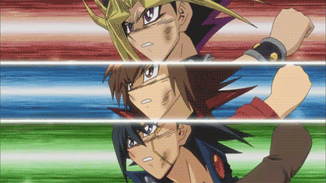 Yami looks like a whole new character,Jaden looks normal,so does yusei,  yumi is just like Yami, I don't if it's just me (b…