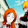 Ichigo, Orihime and Tatsuki gif