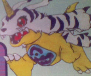 Gabumon by CatCamellia