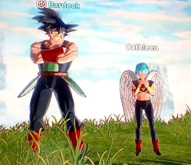 Bardock and Cathleen