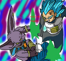 Vegeta vs Beerus Dragon Ball Super Chapter 27