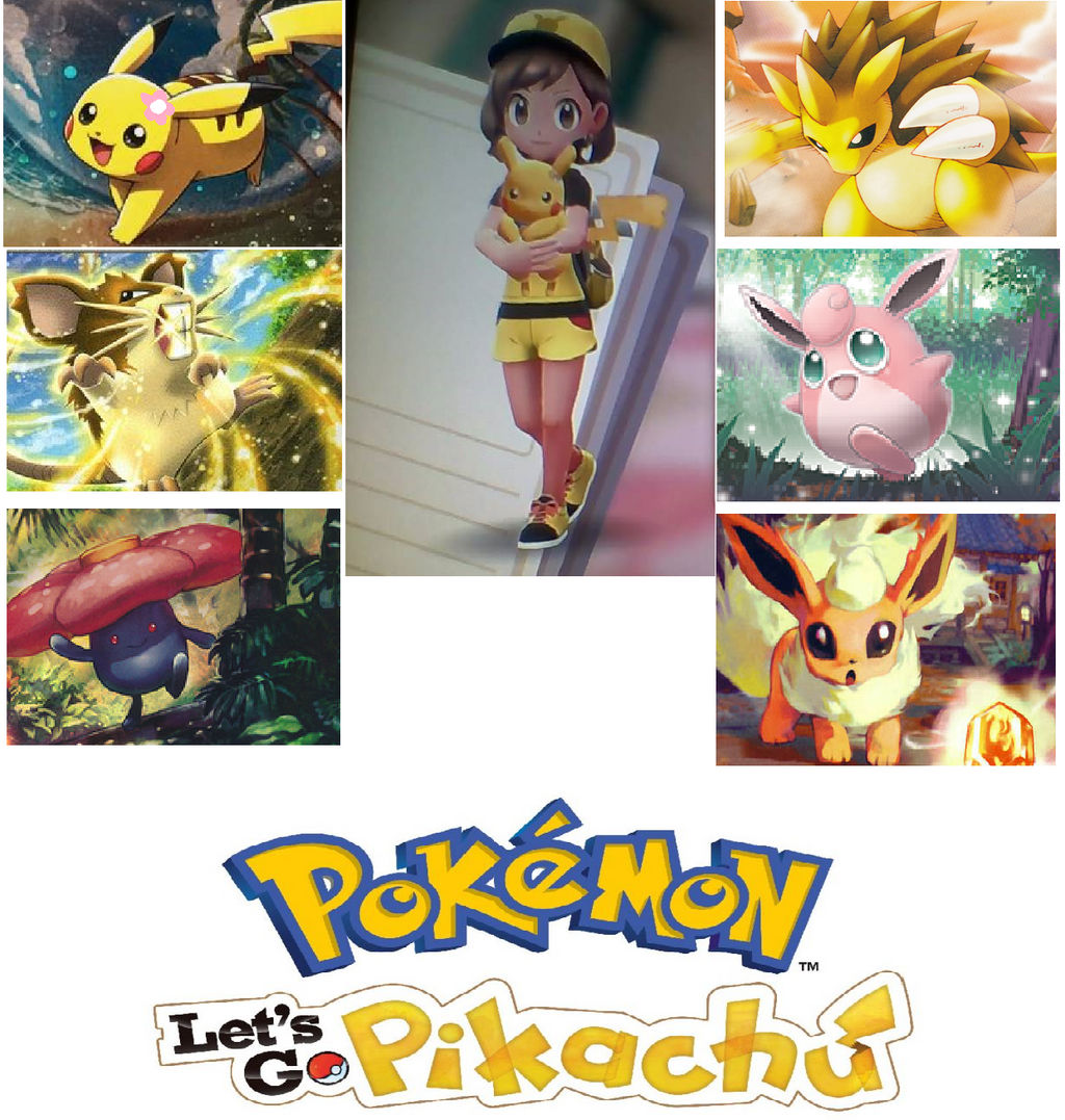 My Pokemon Let S Go Pikachu Team By Catcamellia On Deviantart