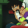 Broly and Cheelai gif