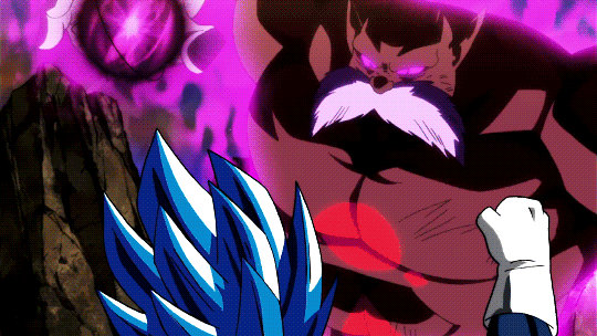 Vegeta vs Top gif