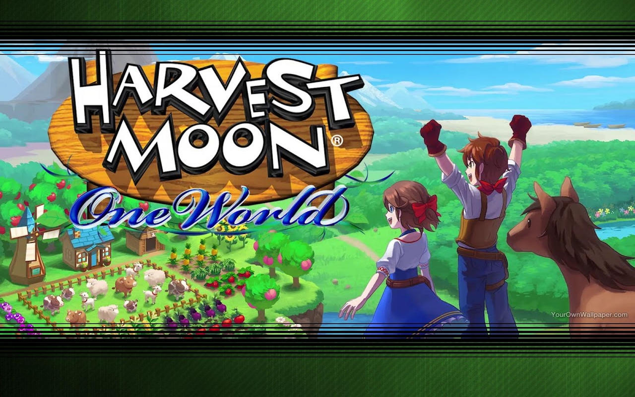 Harvest Moon One World Wallpaper By Catcamellia On Deviantart Harvest Moon One World Wallpaper By Catcamellia On Deviantart