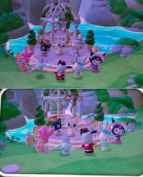 Hello Kitty Island Adventure DLC Tea Garden