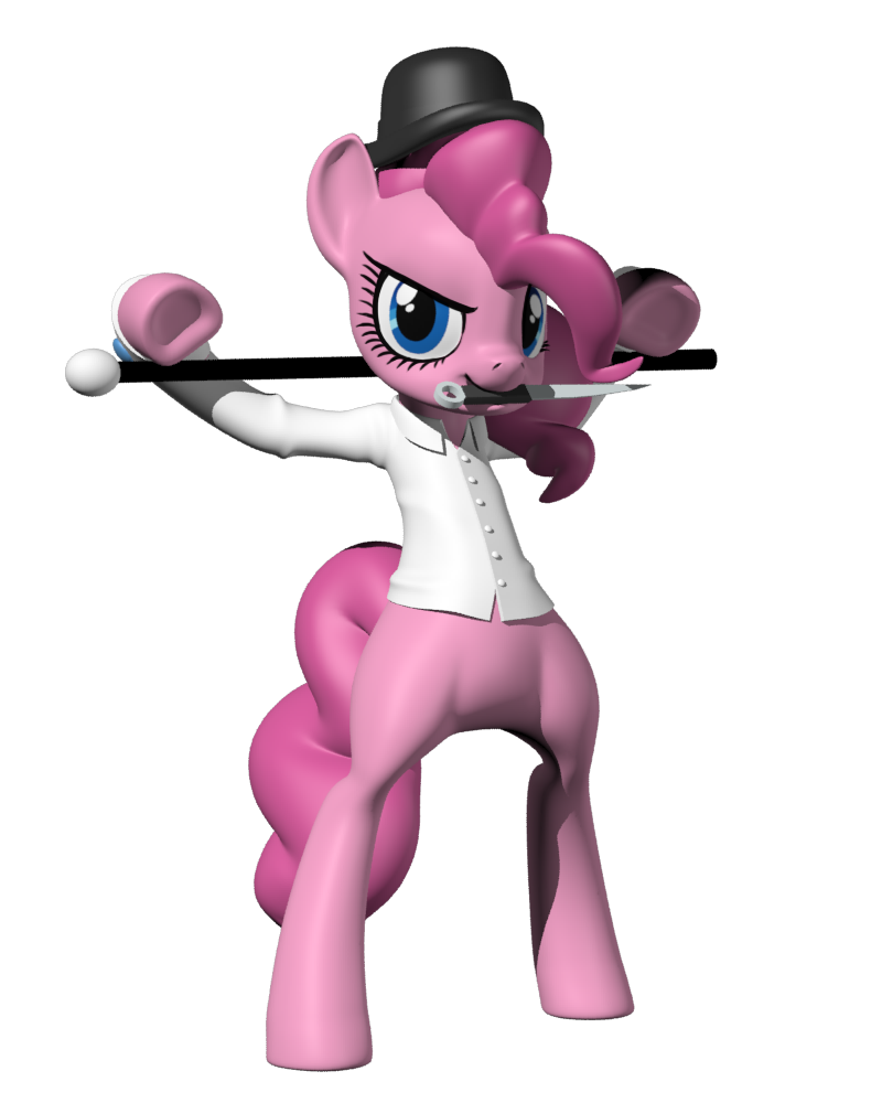 A Clockwork Pinkie in 3D