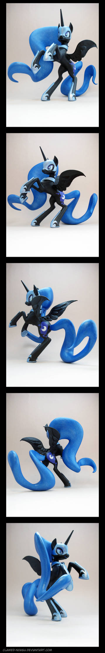 Nightmare Moon 3D-Printed Figure