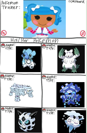 Mittens's Pokemon Team