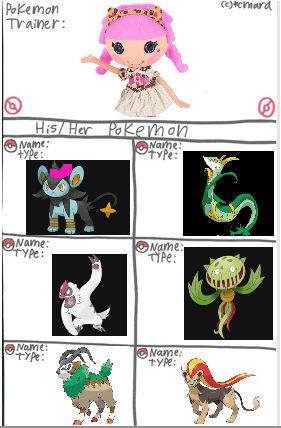 Kat's Pokemon Team by EmeraldZebra7894 on DeviantArt