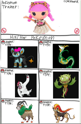 Kat's Pokemon Team