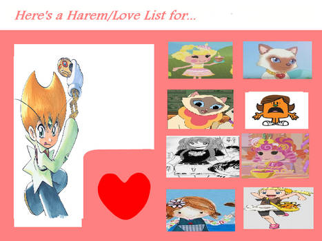 Love list for Emerald