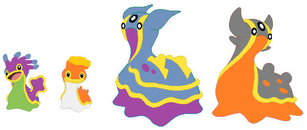 Shellosw North and South Seas Shellos And Gastrodon by EmeraldZebra7894 on ...