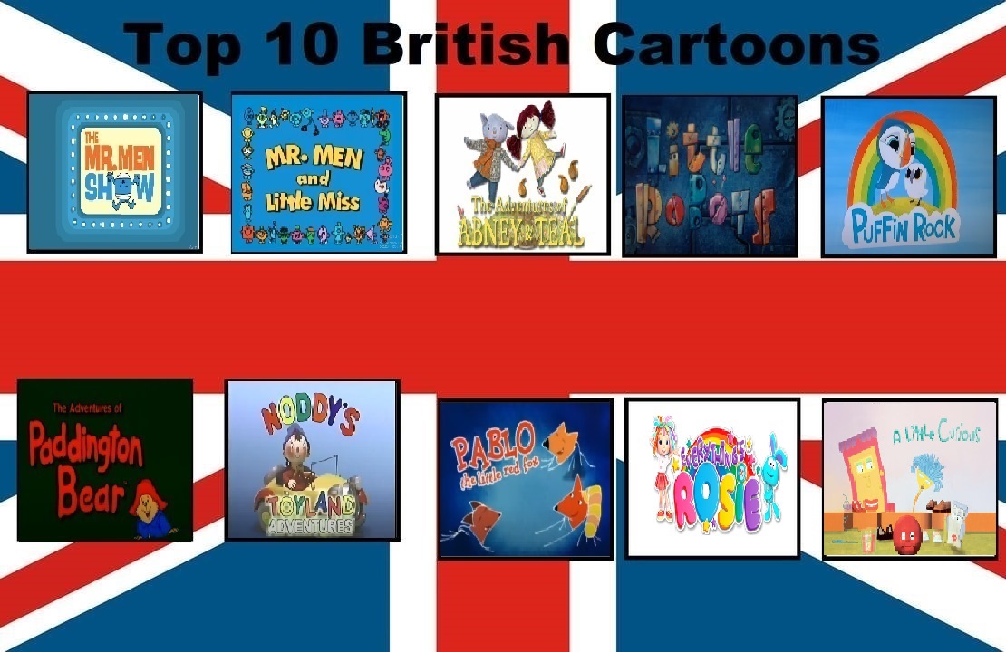 Top 10 Favourite British Children s Cartoons By EmeraldZebra7894 On top-10-favourite-british-children-s-cartoons-by-emeraldzebra7894-on