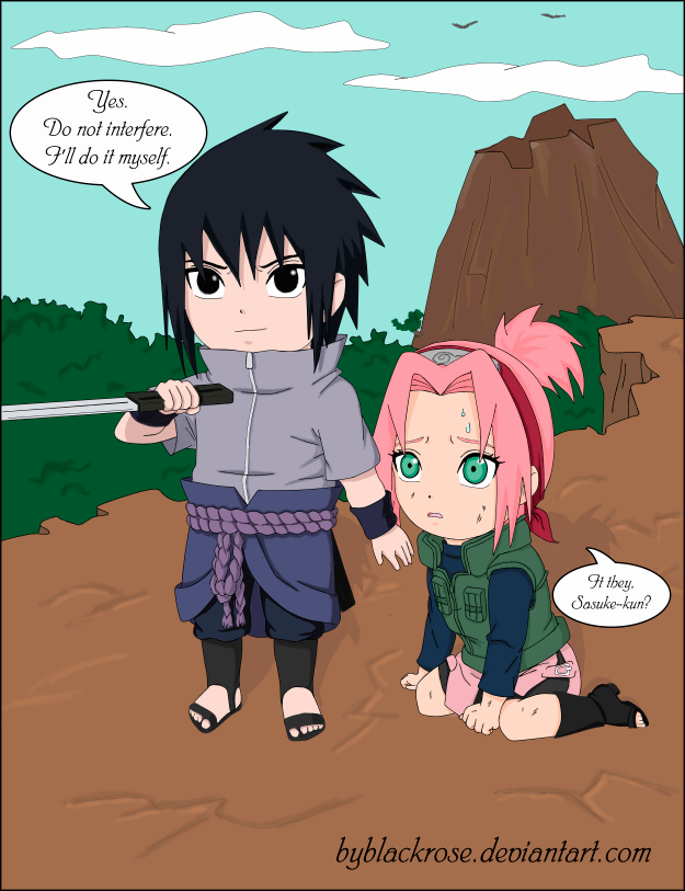 Sasuke vs Sakura by ioana24 on DeviantArt