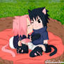 SasuSaku neko