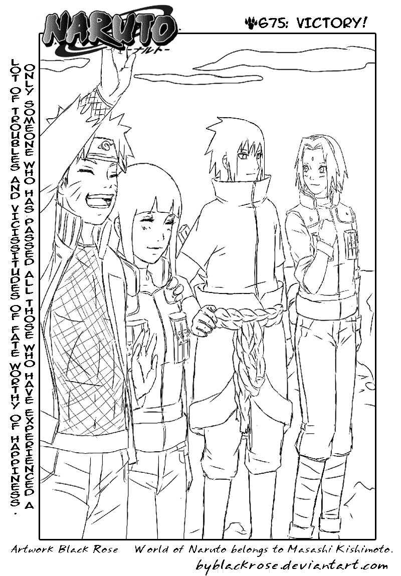 SasuSaku and NaruHina. The victory of the alliance