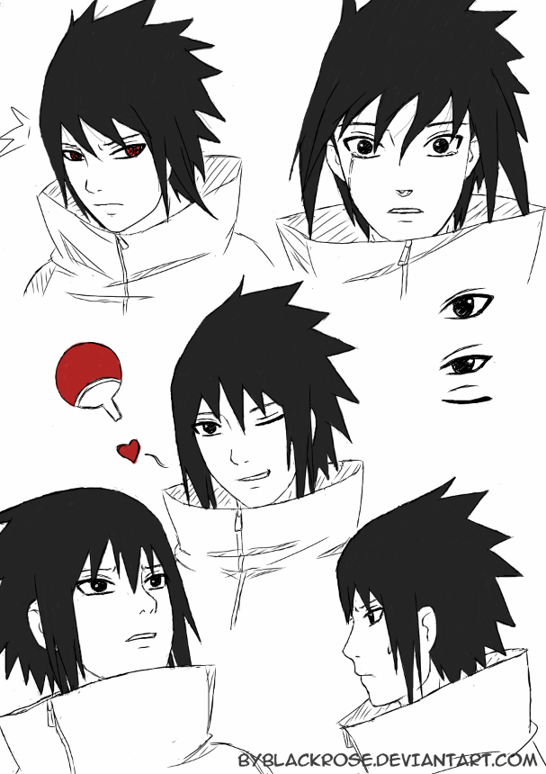 Sasuke sketch.