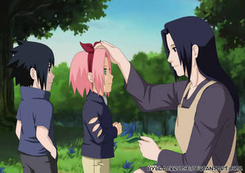 SasuSaku and Mikoto.