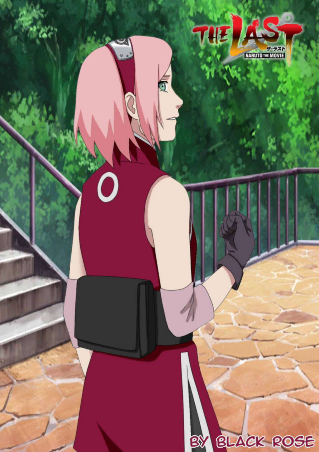 Sakura from Naruto movie the last