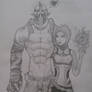 Krieg and Maya - Borderlands 2