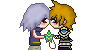 Ventus x Fuu Kiss PLZ by HeartlessKairi