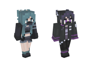 Sin and Cin Minecraft Skins (Gift)