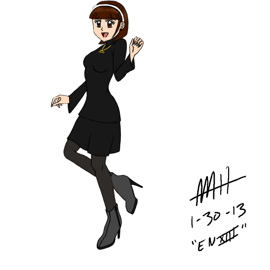 XIII Base + Default Outfit by EbonNekoXIII on DeviantArt