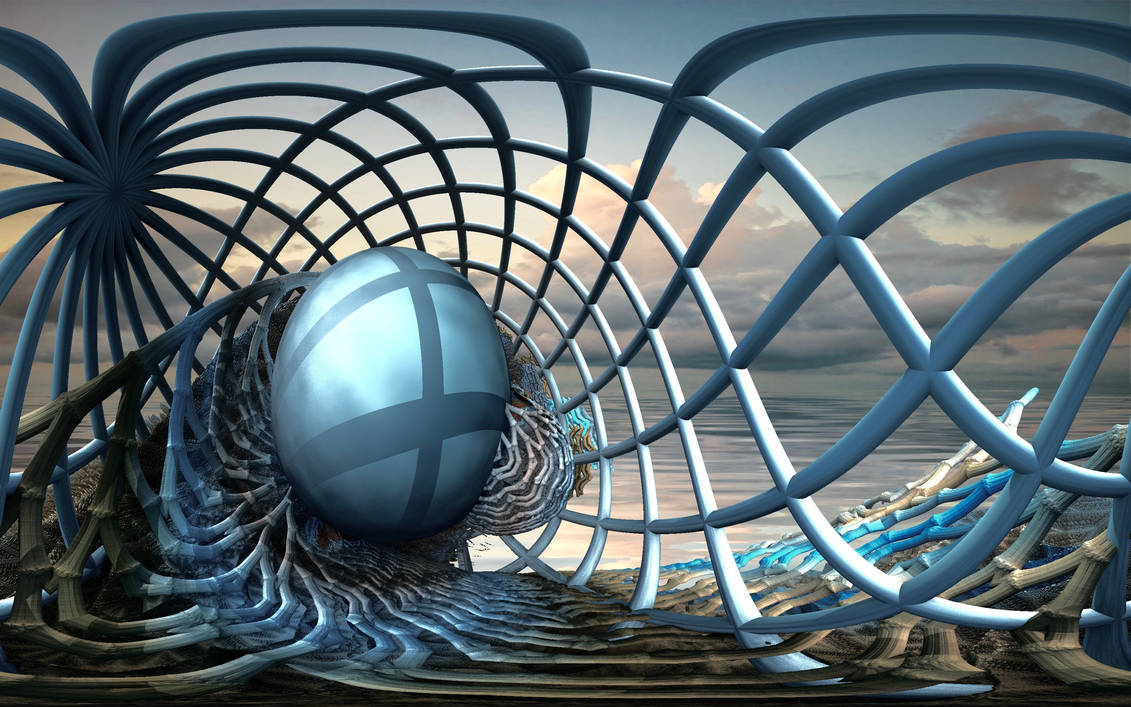 Caged Egg by marijeberting