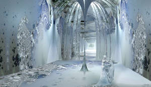 Ice Queen in her Ice Palace