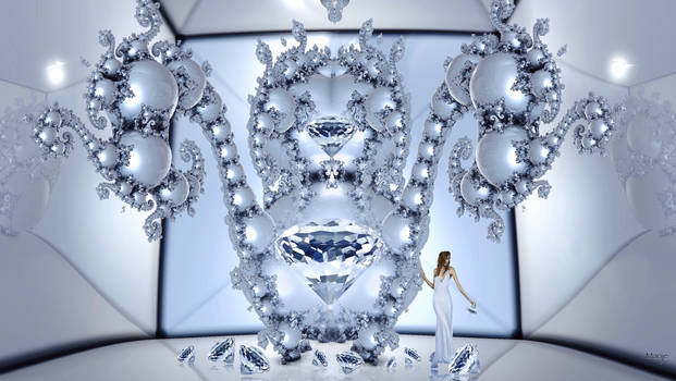 I love and collect diamonds and pearls ...