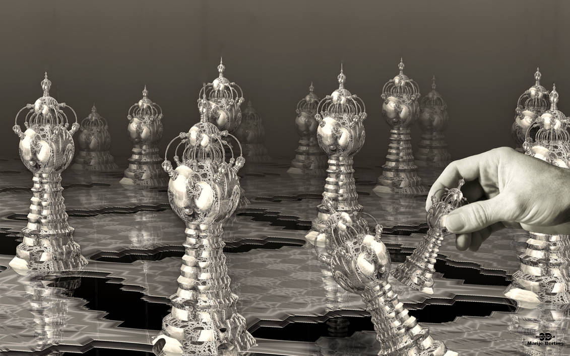 Playing Chess ... by marijeberting on DeviantArt