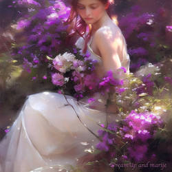 Dreaming Flower Woman ...