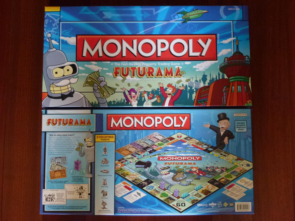 Futurama Monopoly: The Box