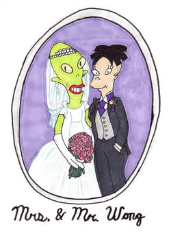 Amy + Kif's Role-Reversed Wedding