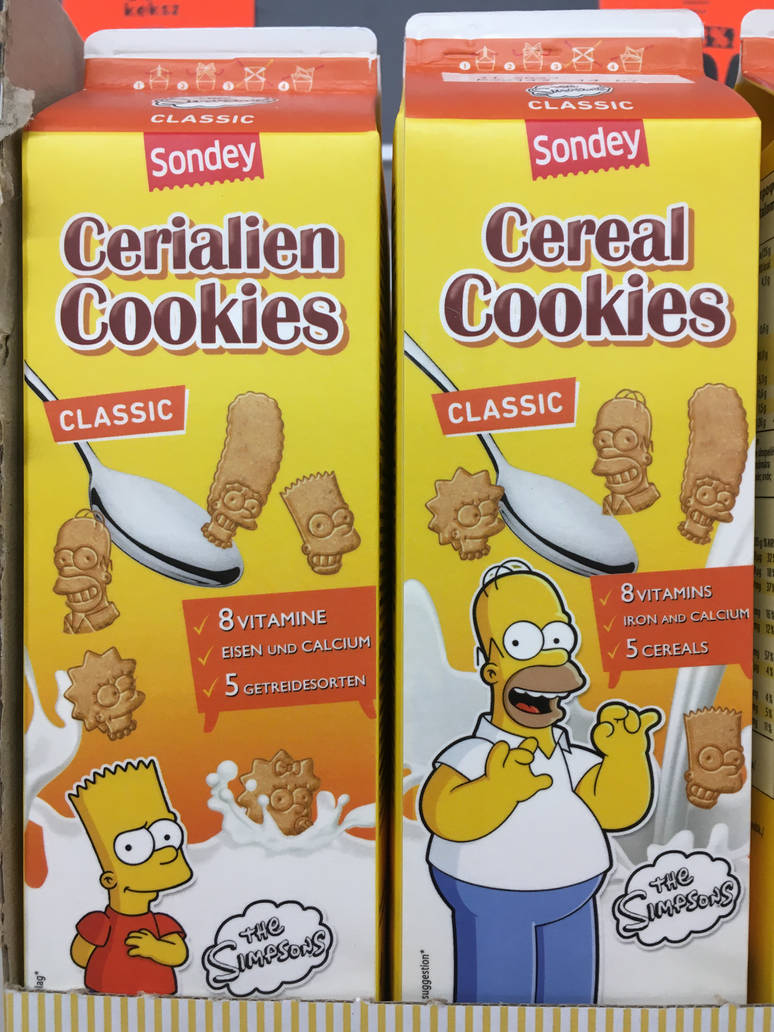 Simpsons Cereal Cookies - Classic by Spaceman130 on DeviantArt