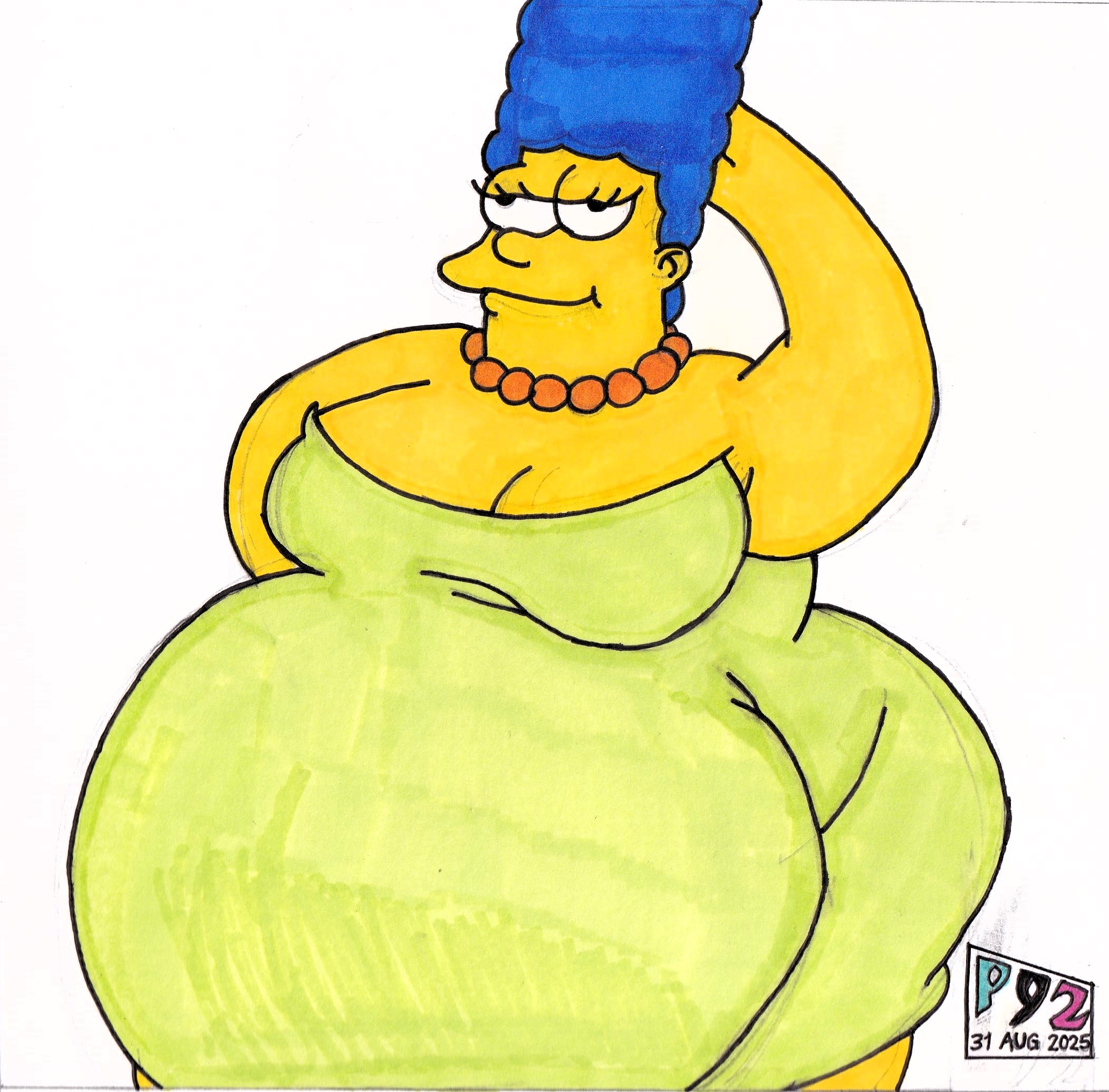Large Marge Sticker Large Marge by Spaceman130 on DeviantArt